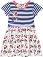 👗 minnie mouse dress for girls by disney logo