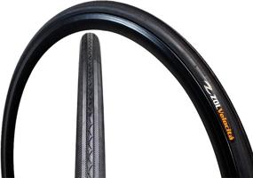 img 2 attached to 🚴 ZOL Velocita 700x25c Road Wire Bike Bicycle Tire - Black Z1076