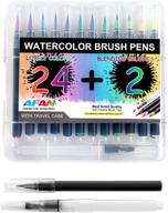 afan coloring watercolor professional beginners logo