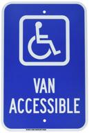 brady 123870 handicapped parking accessible logo