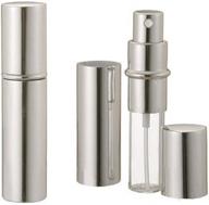 💎 metallic atomizer refillable cosmetic blemish solution: flawless beauty on-the-go logo