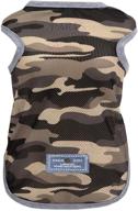 stylish camouflage dog shirt: cool summer tank 🐶 top vest for small dogs - puppy & cat clothing логотип