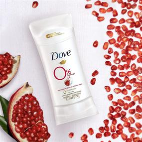 img 2 attached to 🕊️ Dove Pomegranate and Lemon Verbena Aluminum-Free Deodorant Stick 2.6 oz – Non-Irritating, Kind to Underarm Care