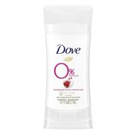 🕊️ dove pomegranate and lemon verbena aluminum-free deodorant stick 2.6 oz – non-irritating, kind to underarm care logo