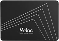 netac n530s 128gb ssd sata 3.0 6gb/s 2.5-дюймовый 3d nand 510mb/s черный логотип