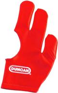 duncan 50916 black gloves small logo