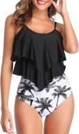 👙 women's tankini swimsuits with high waist: american trends two piece bathing suits for women logo