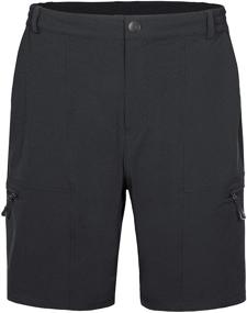 img 3 attached to Libin Men's Lightweight Quick Dry Stretch Cargo 🩳 Shorts for Outdoor Hiking, Travel, Fishing, Golf, and Tactical Activities