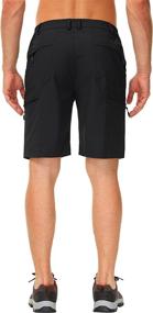 img 2 attached to Libin Men's Lightweight Quick Dry Stretch Cargo 🩳 Shorts for Outdoor Hiking, Travel, Fishing, Golf, and Tactical Activities