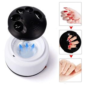 img 1 attached to 💅 Steam Nail Polish Remover Machine for Quick and Effortless Gel Polish Removal, Nail Polish Remover Steamer Heater Cleaner Machine - Enhance Efficiency and Convenience