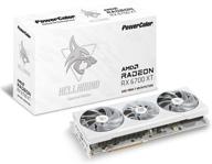 🔥 powercolor hellhound spectral white rx 6700 xt игровая графическая карта 12 гб gddr6, radeon rx 6700 xt с amd rdna 2, hdmi 2.1 логотип