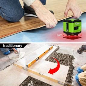 img 3 attached to 🔧 Laser Square Level Tile Laying Tool: Test, Measure and Inspect with Precision