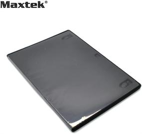 img 2 attached to Чехол для CD/DVD Maxtek 7 мм черного цвета, пакет оптом на 50 штук