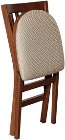 img 3 attached to 🪑 Meco STAKMORE School House Folding Chair - Cherry Finish, Pack of 2