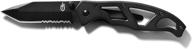 gerber paraframe i knife: tanto point, black - medium [31-001731] - enhanced precision and durability логотип