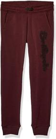 img 3 attached to 🏽 Burgundy Boys' Southpole Jogger Fleece Clothing and Pants in Various Colors