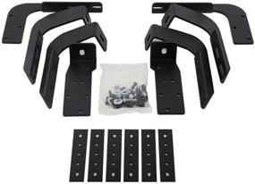 img 1 attached to 🔒 Effortlessly Secure Your Dee Zee DZ15327 Rough Step with This Mounting Bracket Kit