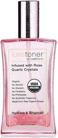 img 4 attached to 🌹 Revitalize and Rejuvenate with Luxe Beauty's Organic Rose Quartz Toner
