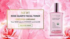 img 3 attached to 🌹 Revitalize and Rejuvenate with Luxe Beauty's Organic Rose Quartz Toner
