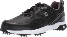 img 4 attached to FootJoy Mens Sneaker Shoes Black