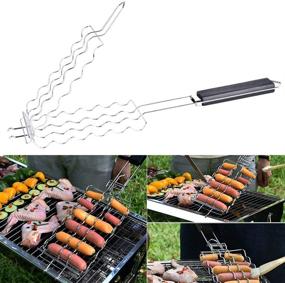 img 2 attached to Stainless Grilling Accessories Barbecue Vegetable