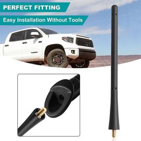 img 3 attached to 📻 Совместимая радиоантенна для Toyota Tundra Tacoma 2000-2021, Mini Cooper