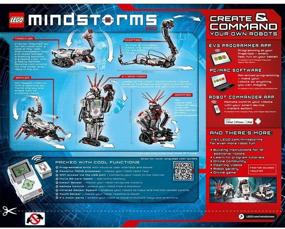 img 2 attached to 🤖 Cutting-Edge Lego Mindstorms EV3 Robot Building Set: Enhanced Learning Kit for Kids with Remote Control, Motors, Sensors, and Coding (601 Pieces)