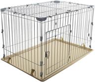 🐶 enhanced wire containment cage pen for dogs - iris deluxe logo