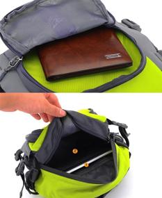 img 1 attached to Multifunctional Waterproof Backpack Shoulder Traveling