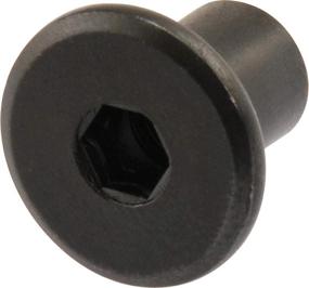 img 2 attached to Hillman 57148 Black Oxide 🔩 Joint Connector Nut, 1/4-20, Pack of 12