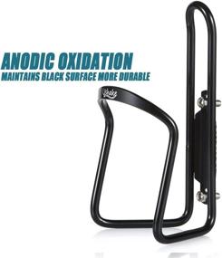 img 2 attached to 🚲 USHAKE Water Bottle Cages: Lightweight MTB Bike Aluminum Holder Brackets (2 Pack)