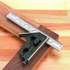 img 1 attached to 📏 L.S. Starrett 56362 C11H-6-4R 6-inch Combination Square (1 unit)