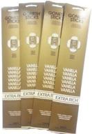 🌼 gonesh vanilla incense sticks - 4-pack: unleash calming fragrance logo