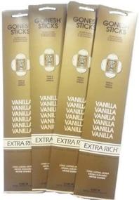 img 2 attached to 🌼 Gonesh Vanilla Incense Sticks - 4-Pack: Unleash Calming Fragrance