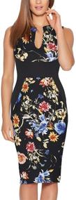 img 4 attached to Fantaist Womens Summer Sleeveless FT601 Black Women's Clothing in Dresses