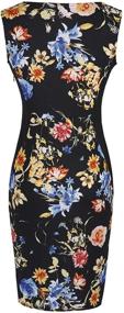 img 2 attached to Fantaist Womens Summer Sleeveless FT601 Black Women's Clothing in Dresses