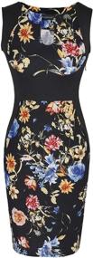 img 3 attached to Fantaist Womens Summer Sleeveless FT601 Black Women's Clothing in Dresses