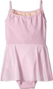 img 1 attached to 👗 Danskin Girls' Camisole Skirted Leotard: Perfect Combo of Style and Comfort