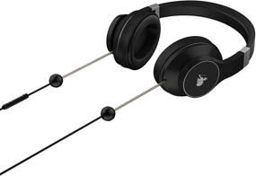 img 2 attached to DefenderShield EMF-Free Over-Ear Headphones: Crystal Clear Stereo with Microphone & Volume Control - iPhone, Galaxy, iPad Compatible