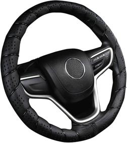 img 2 attached to C P R Classic Synthetic Leather Steering