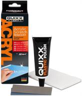 🚗 acrylic scratch remover for clear surfaces on cars, motorcycles, caravans, and boats - quixx 10003 logo