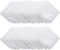 💮 cotton handkerchief white for women: elegant pieces for ladies logo