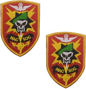 img 4 attached to Vietnam Emblem Embroidered Fastener Patches