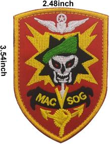 img 3 attached to Vietnam Emblem Embroidered Fastener Patches