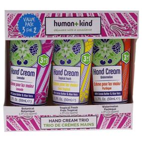 img 2 attached to 🌿 Natural Hand Cream Trio - Lavender, Tropical Fresh, and Watermelon, Moisturizes Hands, Elbows, and Feet, with Avocado Oil and Shea Butter, Vegan Skin Care, 3-Pack