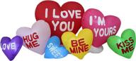 valentines inflatable decoration romantic couples logo