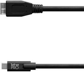 img 1 attached to 💻 TetherPro USB-C to 3.0 Micro-B Cable, 15ft (4.6m) (Black)