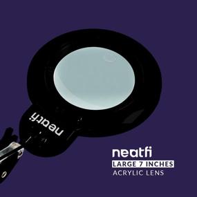 img 3 attached to Neatfi Bifocals Magnifier Dimmable Adjustable Lighting & Ceiling Fans