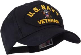 img 1 attached to E4Hats Veteran Military Large Patch Sports & Fitness and Team Sports