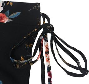 img 2 attached to 🌸 Стильный женский цветочный летний априкосовый наряд Yonala: элегантный выбор модной одежды для женщин